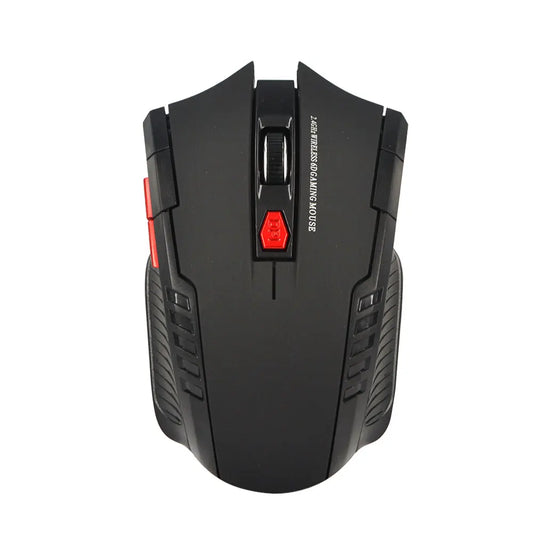 2.4GHz Wireless Gaming Mouse with USB Receiver - 6D Optical Design for Laptop and PC Gamers
